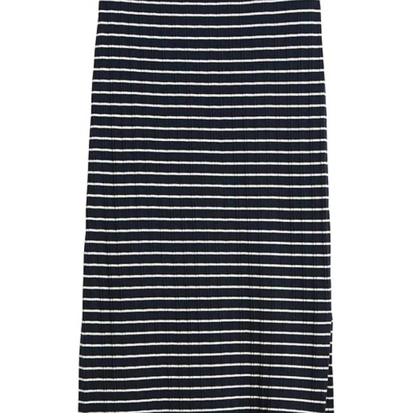 Banana Republic Ribbed Knit Midi Pencil Skirt - Picture 1 of 3